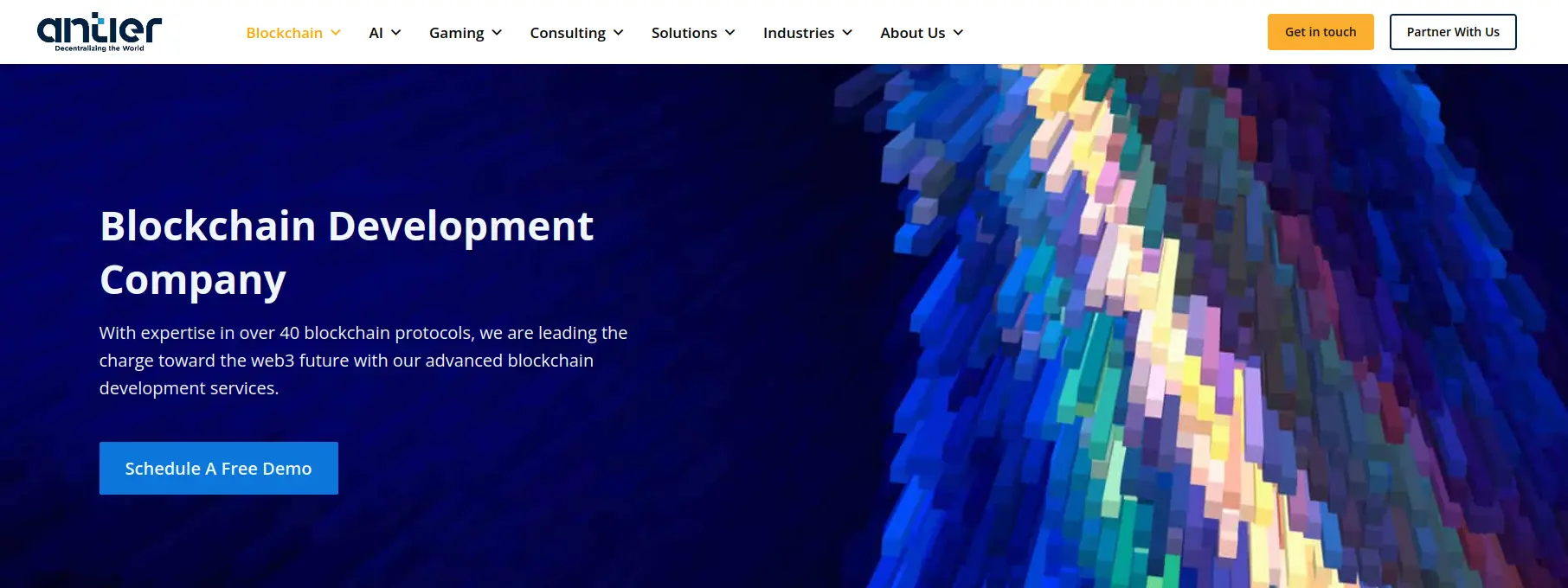 Antier Solutions Blockchain Development