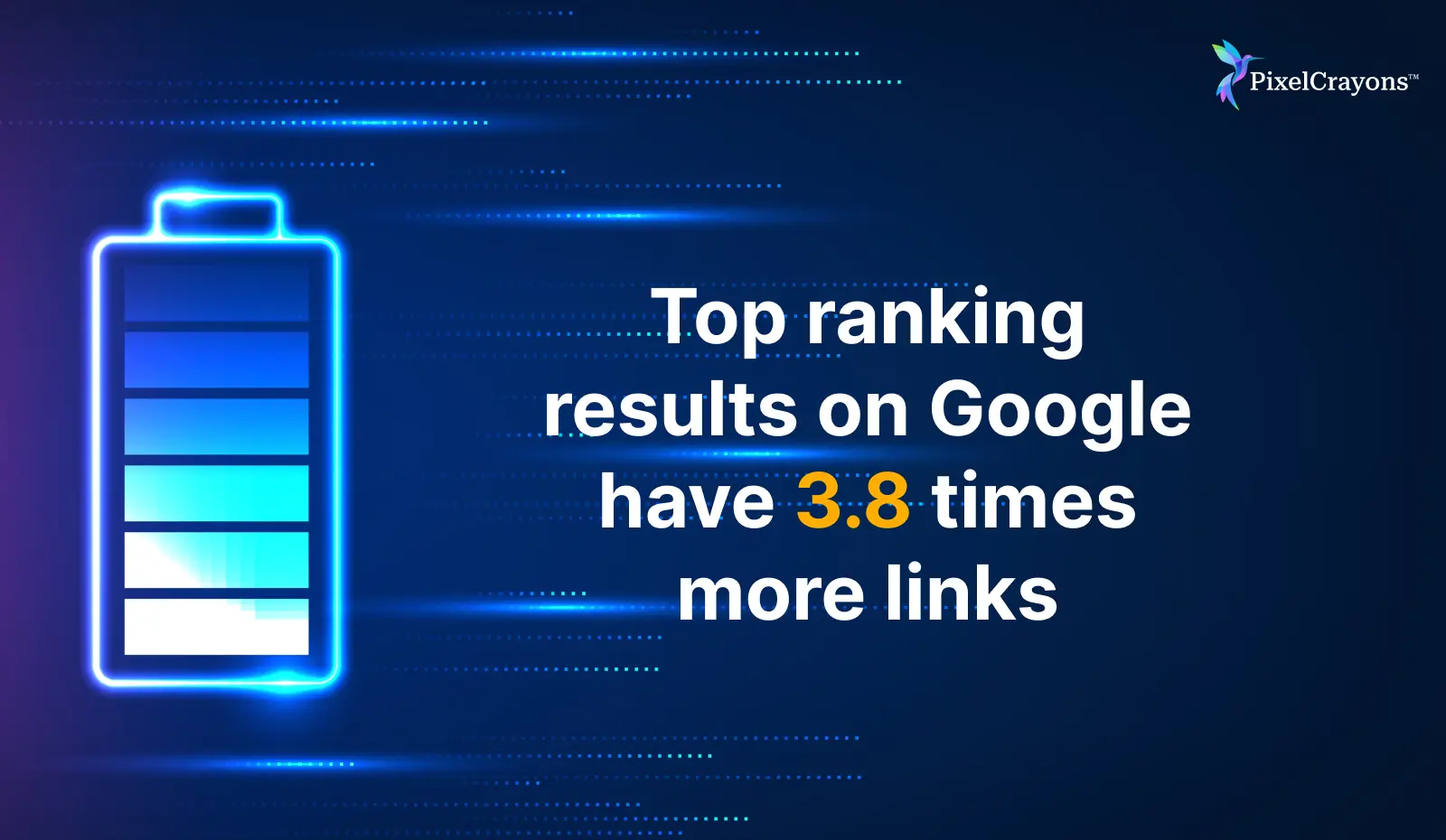 good links have higher rank on google.