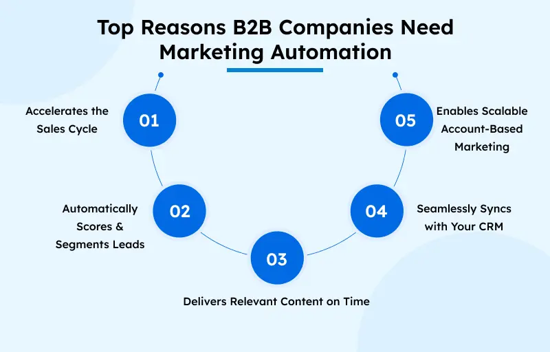 reasons why b2b companies need marketing automation